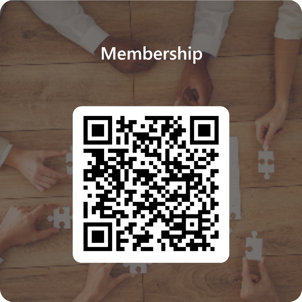 QR code linking to the membership form